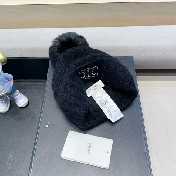 Celine hat wool blend knitted hat - Picture 8 of 8